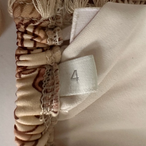 ZIMMERMANN Andie floral-print triangle bikini sz 4 US 10-12 - Picture 4 of 6